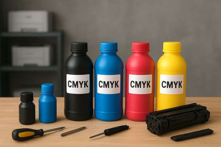 CMYK tooneripudelid
